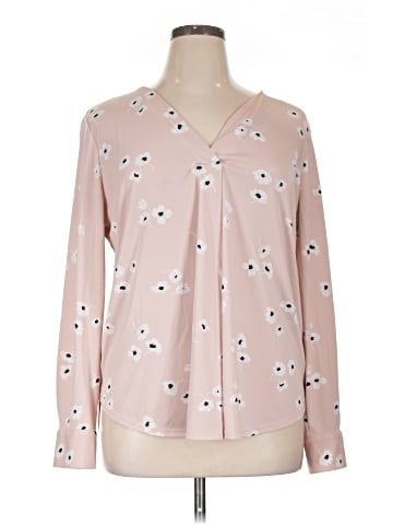 Ann Taylor Long Sleeve Blouse (view 1)