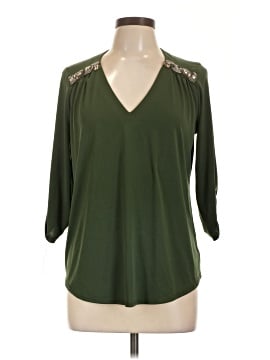 Always Indigo 3/4 Sleeve Blouse (view 1)