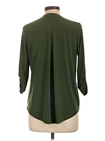 Always Indigo 3/4 Sleeve Blouse (view 2)