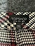 Topshop Plaid Gray Casual Pants Size 4 - photo 7