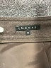 Theory Solid Brown Wool Skirt Size 10 - photo 4