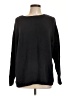 DKNY 100% Cotton Solid Black Pullover Sweater Size L - photo 1