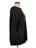 DKNY 100% Cotton Solid Black Pullover Sweater Size L - photo 4