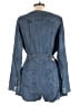 Some Days Lovin 100% Lyocell Blue Romper Size L - photo 2