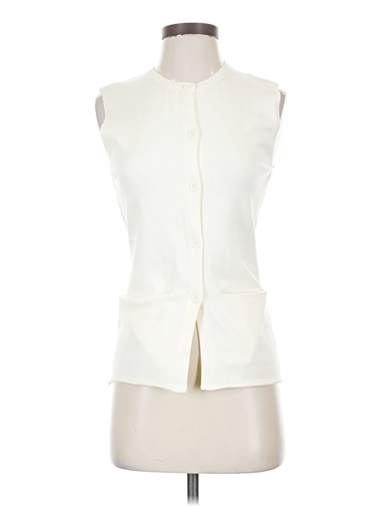 Pre-owned Lioness Sleeveless Blouse In Ivory