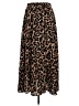 Simlu Animal Print Brown Casual Skirt Size M - photo 2