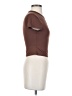Shein Brown Short Sleeve Turtleneck Size 2 - photo 4