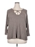 Democracy Gray Pullover Sweater Size 2X - photo 1