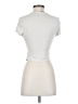 Shein Ivory Short Sleeve Turtleneck Size 2 - photo 2