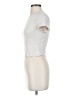 Shein Ivory Short Sleeve Turtleneck Size 2 - photo 5