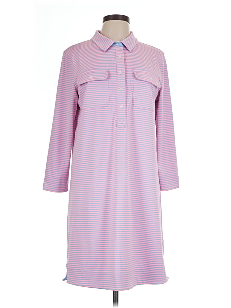 Pre-owned Vineyard Vines Performance Casual Dress In Pink