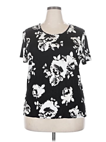 Simply Vera Vera Wang Short Sleeve Top (view 1)