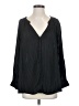 1.State 100% Polyester Black Long Sleeve Blouse Size XL - photo 1