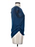 Mine Blue Short Sleeve Top Size S - photo 2