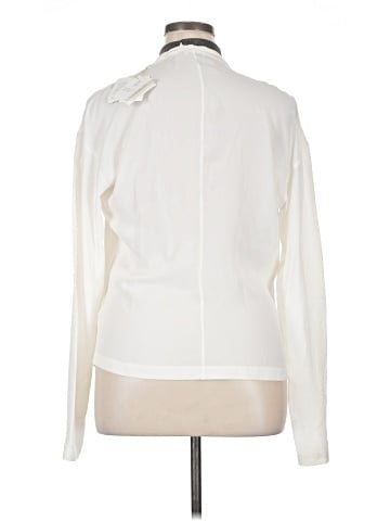 Brunello Cucinelli Long Sleeve Silk Top (view 2)