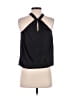 Aqua Black Sleeveless Blouse Size XS - photo 2