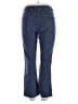 Nordstrom Chevron-herringbone Blue Jeans Size 14 - photo 2