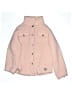 Roxy 100% Polyester Hearts Pink Jacket Size 14 - 16 - photo 1