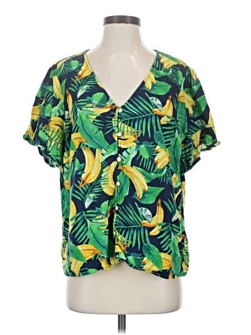 Gap Short Sleeve Blouse (view 1)