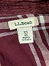 L.L.Bean 100% Cotton Burgundy Cardigan Size XS - photo 6