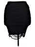 Sensational Collections Solid Black Formal Skirt Size 1X - photo 2