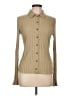 Vince. Tan Long Sleeve Blouse Size L - photo 1