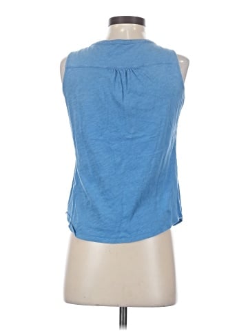 NY&C Sleeveless Button-Down Shirt (view 2)