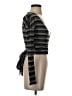 Free People Black Gray Long Sleeve Top Size XS - photo 4