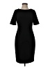 Calvin Klein Solid Black Casual Dress Size 4 - photo 1