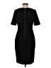 Calvin Klein Solid Black Casual Dress Size 4 - photo 2