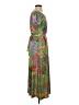 MSK Paisley Green Casual Dress Size S - photo 4