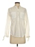 Joe Fresh 100% Cotton Ivory Long Sleeve Blouse Size S - photo 1