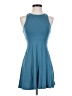 Athleta Solid Teal Casual Dress Size XXS - photo 1