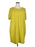 Entro Yellow Short Sleeve Top Size 2X - photo 1
