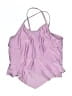 Assorted Brands Solid Purple One Piece Swimsuit Size 10 - photo 1