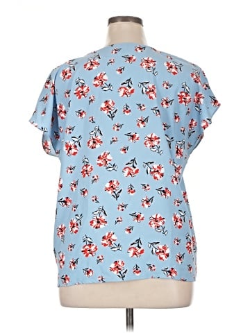 Hilary Radley Short Sleeve Blouse (view 2)
