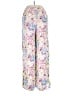 Roxy Floral Pink Casual Pants Size S - photo 2