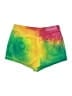 IRENEISGOOD 100% Cotton Tie-dye Yellow Shorts Size M - photo 2