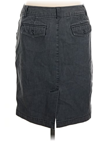 Dalia Collection Denim Skirt (view 2)