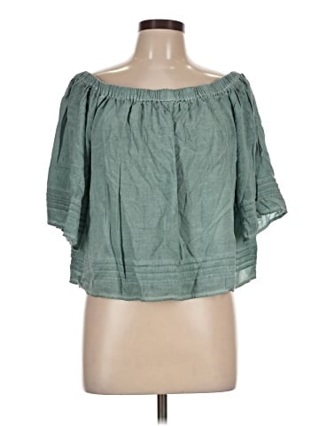 Young Fabulous & Broke Short Sleeve Blouse (view 1)