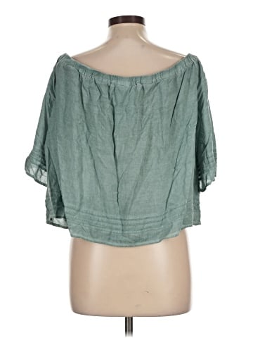 Young Fabulous & Broke Short Sleeve Blouse (view 2)