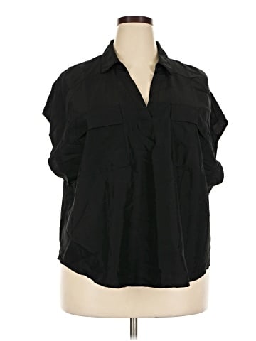 Old Navy 3/4 Sleeve Button-Down Shirt (view 1)