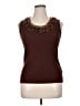 Ruby Rd. Brown Sleeveless Top Size 1X - photo 1