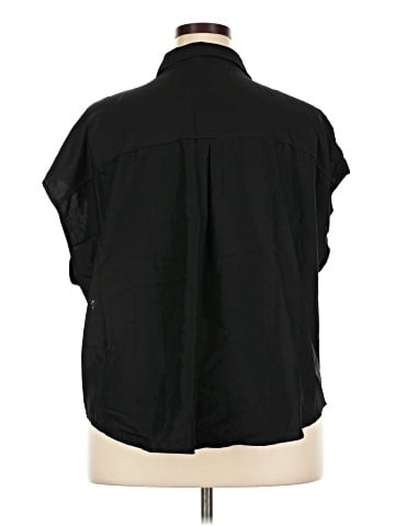 Old Navy 3/4 Sleeve Button-Down Shirt (view 2)