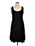 Willi Smith Solid Black Casual Dress Size 1X - photo 1