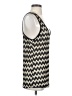 Dots Chevron-herringbone Black Tank Top Size XL - photo 4