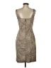 Antonio Melani Animal Print Tan Cocktail Dress Size 4 - photo 2