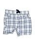 First Impressions Plaid Blue Shorts 9-12 MO / 12 MO - photo 1