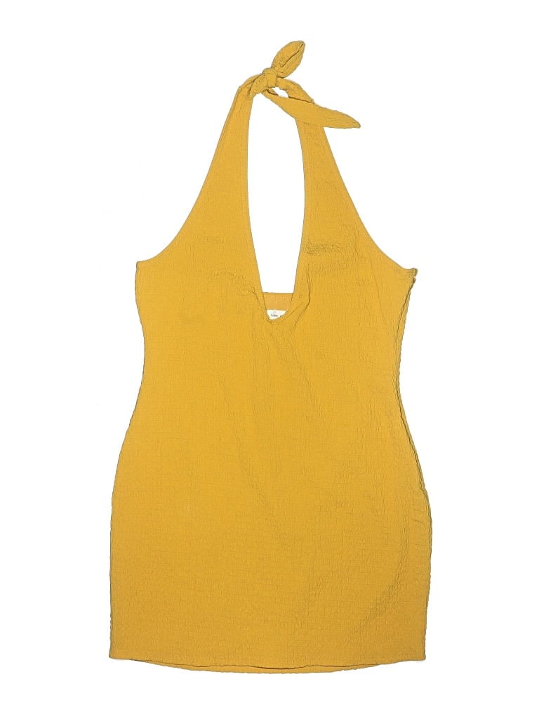 Pre-owned Lovers & Friends Swimsuit Cover Up In Yellow