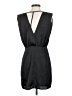 Le Lis 100% Polyester Solid Black Casual Dress Size S - photo 2